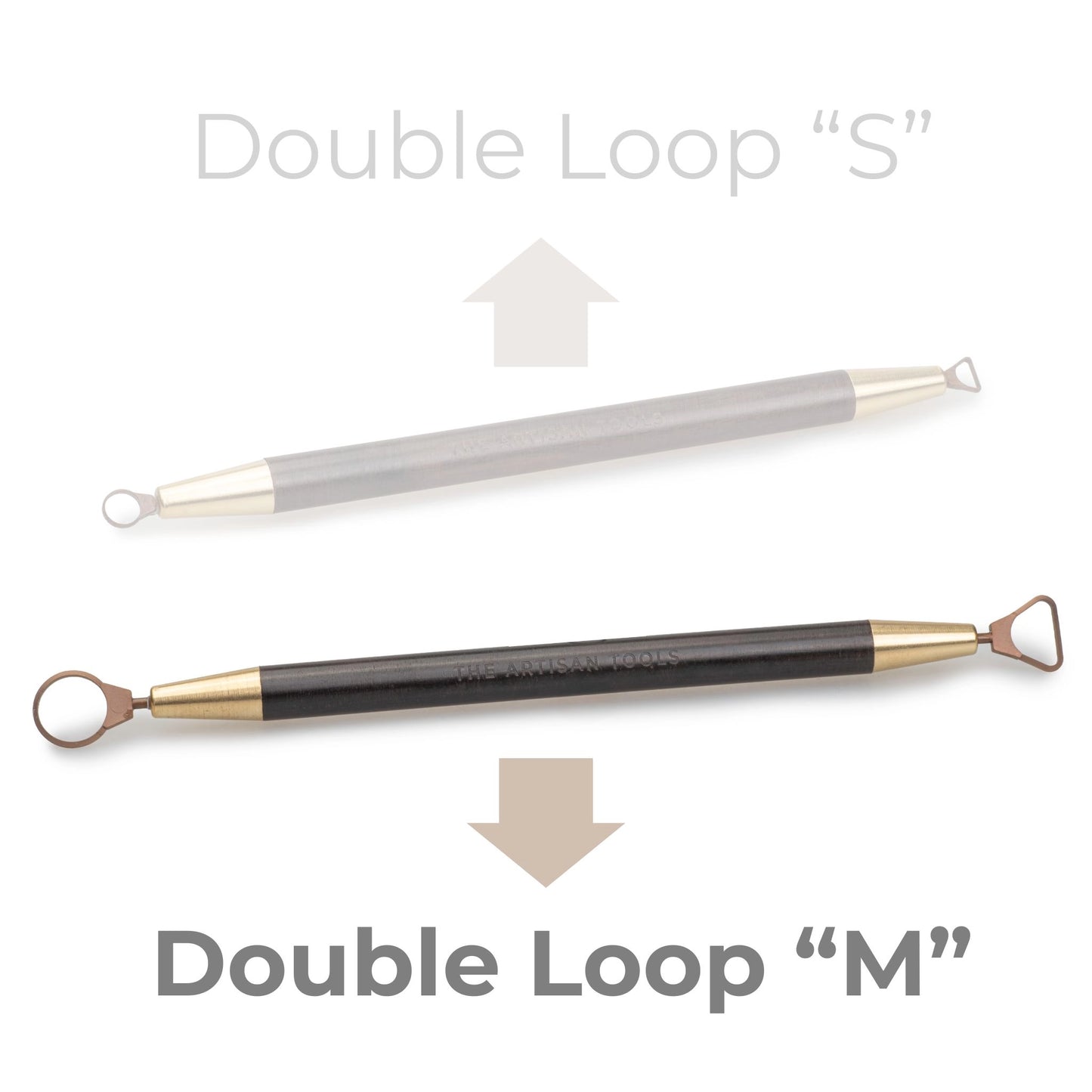 diferencia entre ambos modelos de retorneadores doble punta: mediano y pequeños