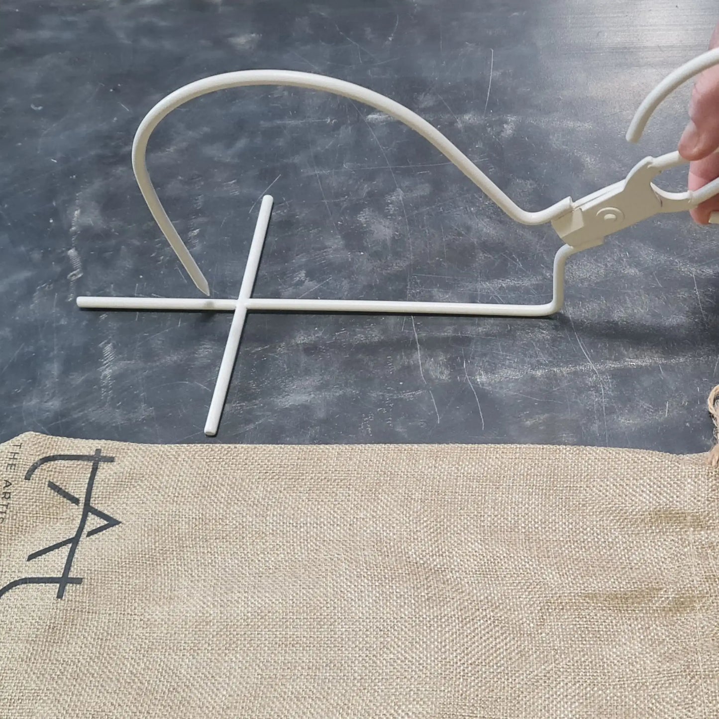 Glazing Tongs for pottery 'Whale'