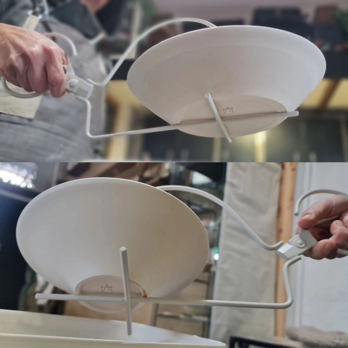 Glazing Tongs for pottery 'Whale'