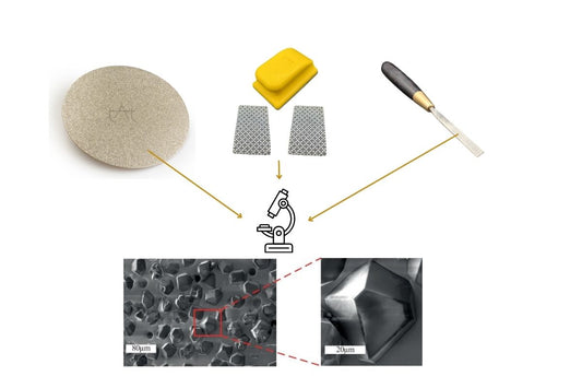 Mismo grano, menos rayas. Lija de diamante para cerámica