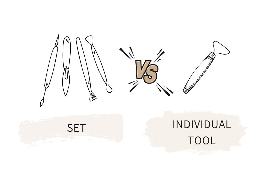 pottery tool kit vs individual tool
