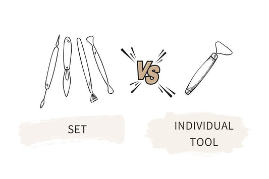 pottery tool kit vs individual tool