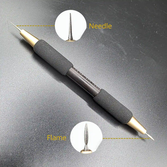 Esgrafiador para cerámica DOUBLE NEEDLE & FLAME