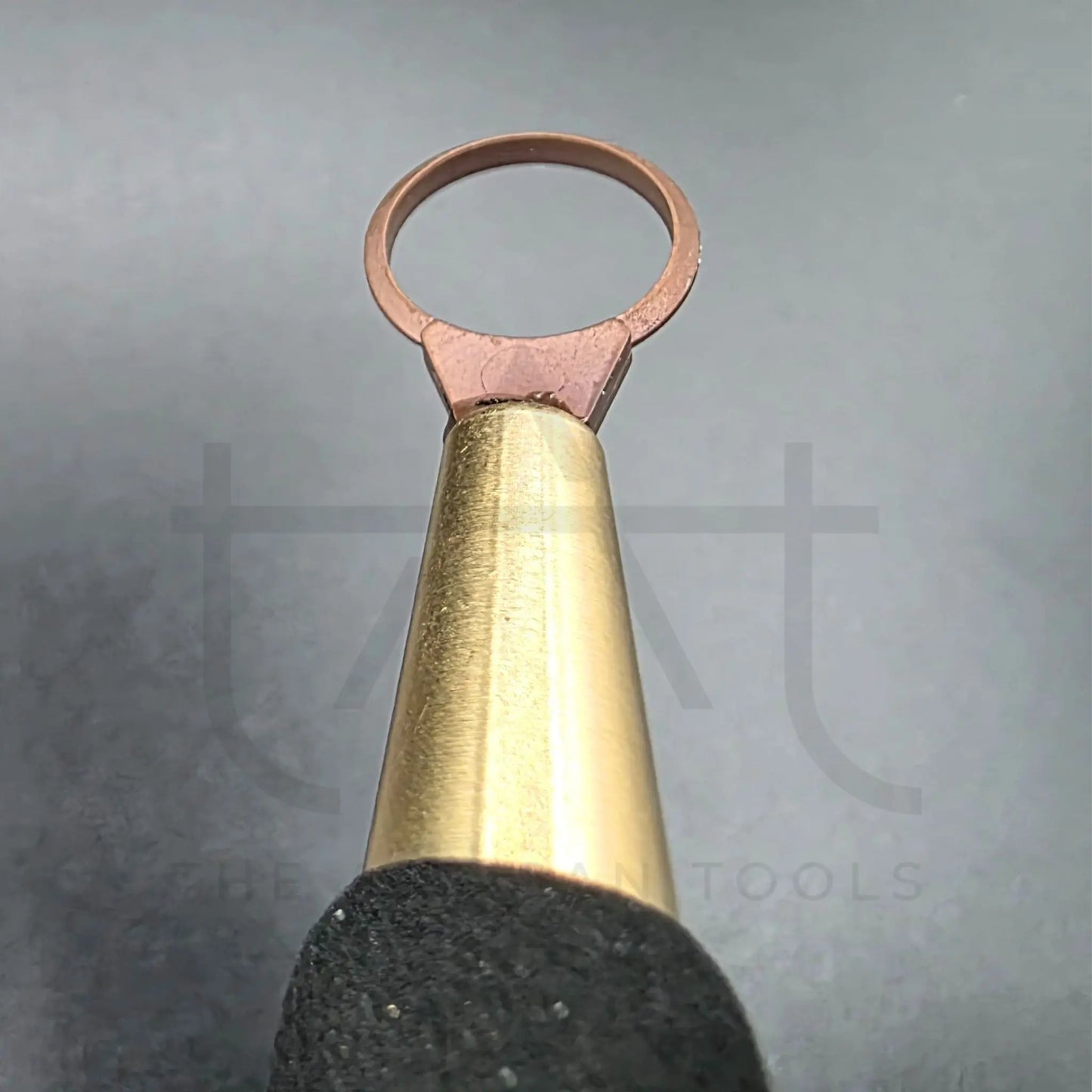 detalle de la cuchilla redonda del vaciador