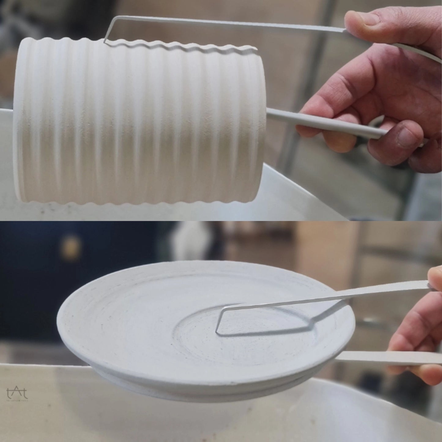 Pinzas para esmaltar cerámica 'Pincer'.