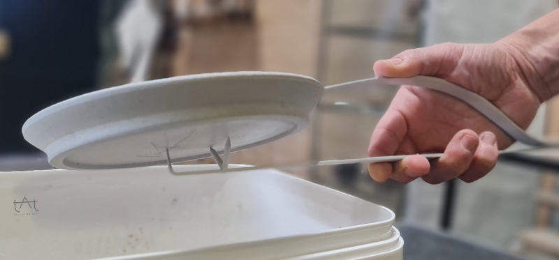 Ceramic Glazing Tongs. 'Pincer'