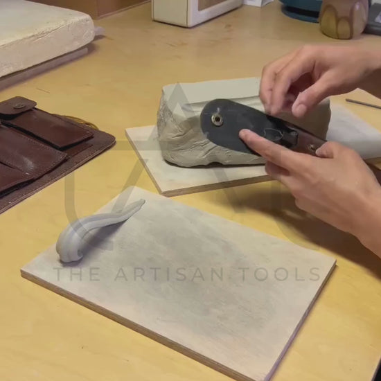 como hacer una asa de tetera con forma concava
