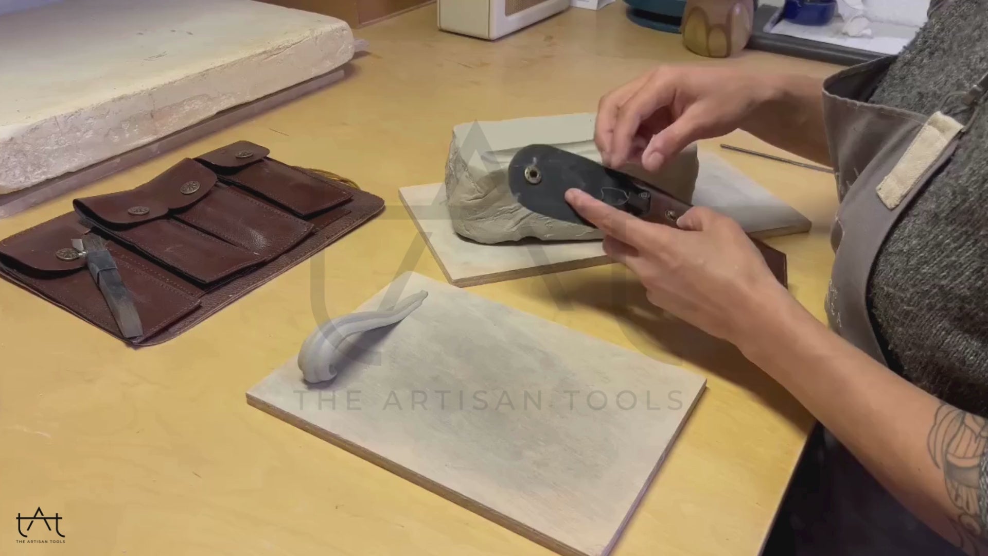 como hacer una asa de tetera con forma concava