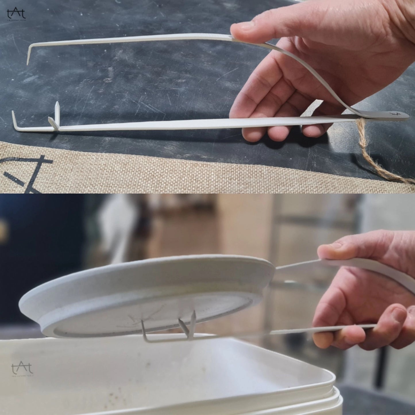 Pinzas para esmaltar cerámica 'Pincer'.